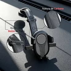 Suporte com Ventosa para Carro Tomate MTG-207 – Braço Longo e Ajustável