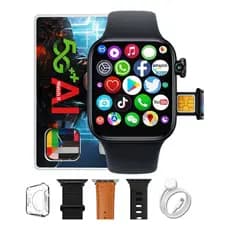 Smartwatch com Chip SIM | WhatsApp | Facebook | Câmera HD | Conexão 4G/5G - Relógio Inteligente 11