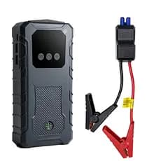 Auxiliar de Partida 10000mAh Carro Moto Power Bank Lanterna LED Portátil 12V