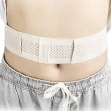 Diálise Peritoneal Cinto Fixação De Suporte Traseiro De Proteção Abdominal Ajustável COD J33Y