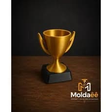 ✨ Troféu Personalizado em Impressão 3D PEQUENO