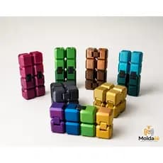 Cubo Sensorial Articulado – Anti Estresse e Relaxamento