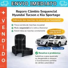 Bucha Reparo do Câmbio Sequencial Tucson e Sportage  Atacado Corrige o Modo Manual Kia e Hyndai