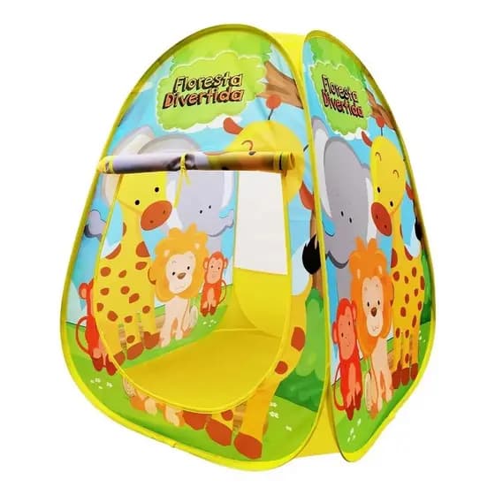 Toca Cabana Barraca Tenda Iglu Infantil Kid Criança Floresta Divertida Dobrável
