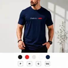 Camiseta masculina, camisa masculina, camiseta preta, camisa paris, camiseta preta, camisa off white