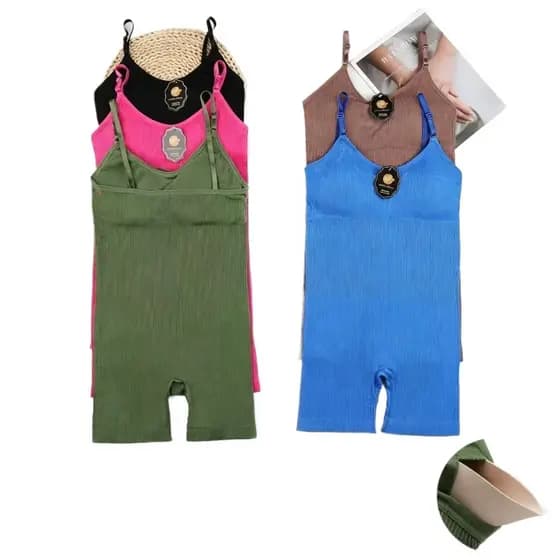 Macacão Feminino Slim Casual Cor Lisa, Versátil e Confortável para o Dia a Dia