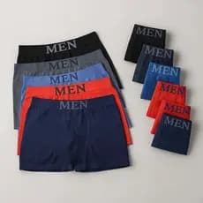 Kit 10 Cuecas Boxer Masculinas Microfibra | Cores Sortidas, Super Macias e Confortáveis
