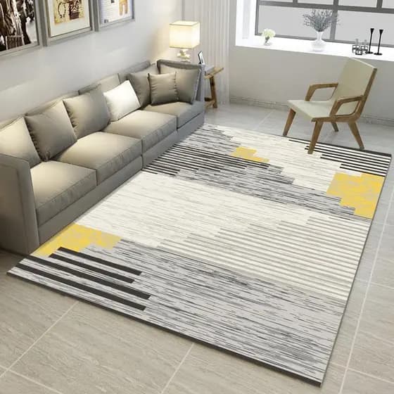 Moderno simples estilo nórdico Yoga sala de estar mesa café quarto sofá modelo quarto tapete XBDS