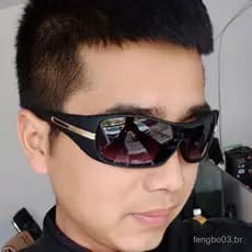 Óculos de sol de novo estilo para homens, polarizados, para dirigir, pescar, andar de bicicleta ao ar livre, à prova de