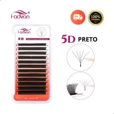 Cilios Fadvan 5D W Extensão De Cílios Egípcio