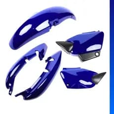 Kit Carenagem Completo CG Titan 125 2000 2001 2002 2003 2004 + Evernizado