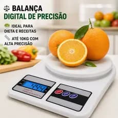 Balança de Alta Precisão de Cozinha Uso Domestico Eletronica Capacidade máxima 10 kg