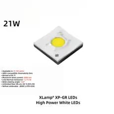 21W LED XP-GR HI Flat Long-Range Luz Forte Lanterna Contas de Lâmpada Pequeno Ponto de Luz 3V 6A 3535 LED Lanterna Farol