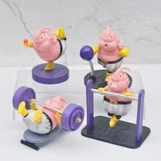 Majin Buuu Modelo Preppy Edition 8cm Dragon Ball Z Action Figure Decoração Colecionável OX0A SJM9