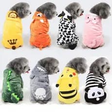 Roupas Para Cachorro Porte Pequeno Estimação De Lã De Quatro Patas Coral Cachorros/Outono/Inverno Roupas Para Pet