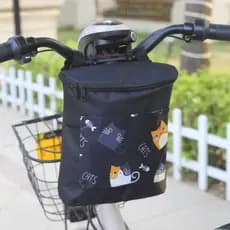 [Estoque pronto] Bolsa para veículo elétrico Bolsa para carrinho de bicicleta Bateria Bolsa para armazenamento de carro
