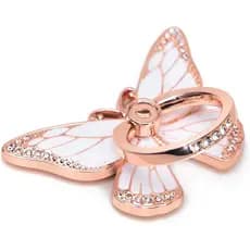 Suporte de Anel para Celular Doflyesky Butterfly, Suporte de Anel para Celular com Rotação de 360 Graus, Suporte de Meta