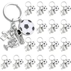 PHAETON 20PCS Chaveiros de Bola de Futebol, Chaveiro de Bola Esportiva para Lembranças de Equipe, Recompensas Esportivas