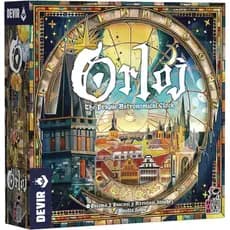 Devir - Orloj: O Jogo de Tabuleiro do Relógio Astronômico de Praga, Jogo de Estratégia Pesada para Especialistas e Adult