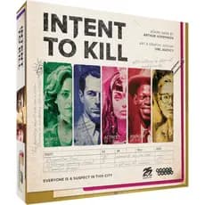 Intent to Kill por 25th Century Games |   Detective vs Serial Killer Noir Board Game |   Estratégia Assimétrica, Investi