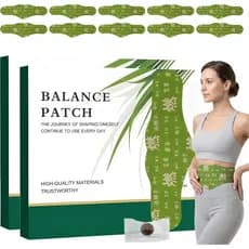 Adesivo Herbal para Equilíbrio, Adesivos Herbais para o Umbigo, Alivia Inchaço, Adesivo Abdominal para Alívio de Cólicas