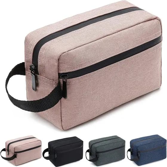 Bolsa de Viagem para Artigos de Higiene Pessoal para Mulheres e Homens, Bolsa de Barbear Resistente à Água para Acessóri