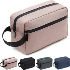Bolsa de Viagem para Artigos de Higiene Pessoal para Mulheres e Homens, Bolsa de Barbear Resistente à Água para Acessóri