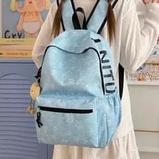 Nicho sem colisão menina mochila almofada de ar reduzir carga mochila estudante japonês saco de escola mochila de viagem
