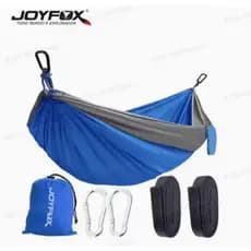 Rede dupla de nylon 273*110cm, ideal para acampamento ao ar livre