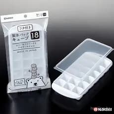 Forma de gelo NAKAYA para uso doméstico, forma de gelo pequena de qualidade alimentar, bandeja de gelo de plástico, caix
