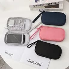 Case Bolsa Necessaire Organizador Armazenamento De Cabos Bateria Carregador Dados Digital Viagem