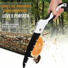 Serra Poda Dobrável – Serrote Jardinagem – Lâmina Afiada – Corte Rápido em Galhos