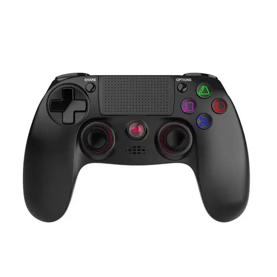 Controle Redragon PC G818 Juno Sem Fio para PS3/4 e PC - Preto