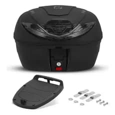 Bau Bauleto Caixa Pro Tork Para 1 Capacete Moto Preto 35l