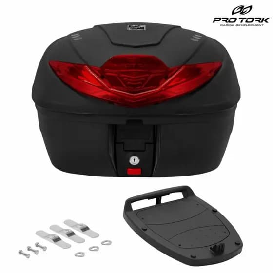 Baú Bauleto 35 litros com kit fixação Smart Box Pro Tork