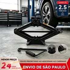 BAIERDI Macaco Sanfona para Troca de Pneu, Acompanhado de Manivela Extensora Fácil de Usar,0.8T/1.5T/2.5T