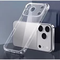 Capinha Capa Case Transparente Com Película Para Iphone 17 Pro Max