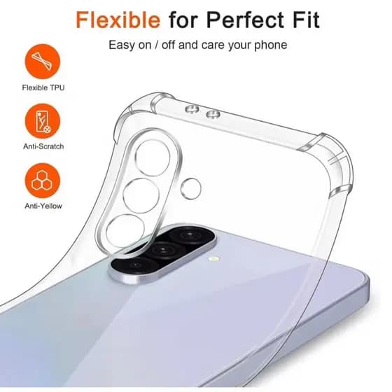 Capa Capinha Para Celular Samsung A56 + Película Cerâmica