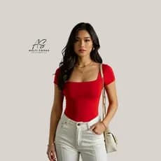 BLUSINHA FEMININA BABY LOOK BÁSICA COM DECOTE QUADRADO VARIAS CORES PROMOÇÃO ATACADO ROUPA FEMININA ACADEMIA DIA A DIA