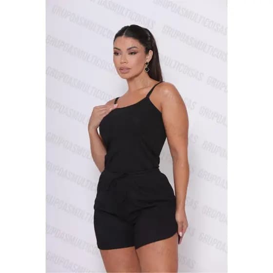 KIT CONJUNTO FEMININO CANELADO REGATA E SHORTINHO VARIAS CORES PROMOÇÃO REVENDEDOR ATACADO SHORT CURTO BLUSINHA DE ALCI