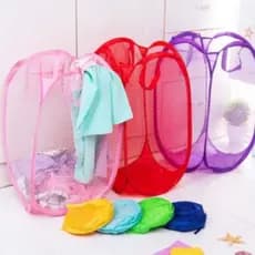 Cesto Dobrável Multiuso | Organizador de Roupa