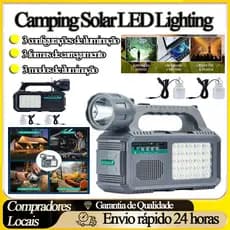 Multifunctional Solar LED Reflectors Outdoor Water Resistant Large Power 100 Lamps Patio Light FM Radio Emergency Light