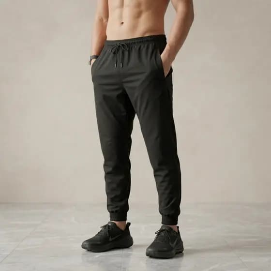 Calça Jogger Tactel Masculina Dry Fit Leve Confortável Estilo Esportivo Ajuste Academia e Dia a Dia