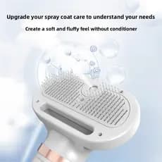 [Ferramenta útil para secagem de banho] Secador de cabelo para animais de estimação Escovação integrada Spray de secagem