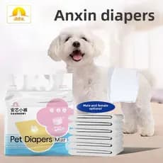 Fraldas para animais de estimação, fraldas descartáveis, suprimentos, calças fisiológicas, fraldas para cães, suprimento