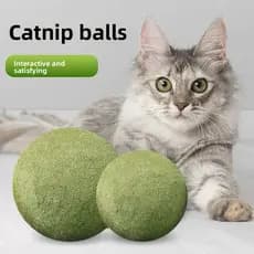 Brinquedo de gato Oversized Catnip bola gatinho auto-feliz tédio alívio ferramenta útil Molar mordida-resistente provoca