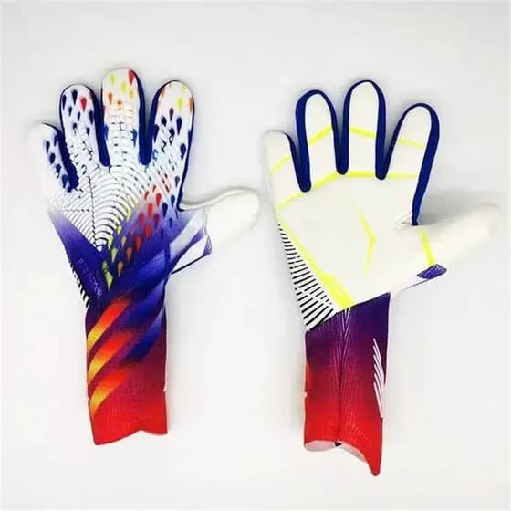 Luvas de goleiro antiderrapantes dedicadas para goleiro de futebol