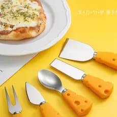 Queijo frutas faca garfo ocidental faca conjunto manteiga espalhar faca geléia colher de queijo