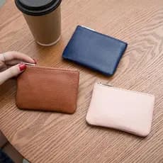 Couro de vaca das mulheres dos homens Mini bolsa de moedas Ultra-fino couro genuíno zíper saco de moedas curto pequena c