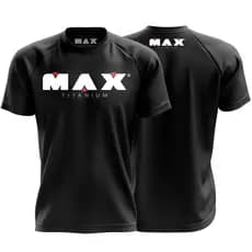 Camisa ALGODAO Max Titanium - Esportiva Academia Treino ALGODAO ADULTO
